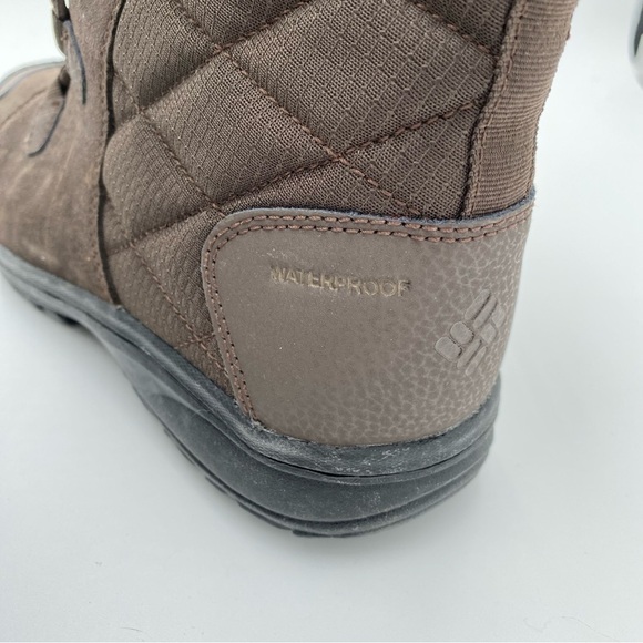 Columbia Ice Maiden II Faux Fur Lined Waterproof Winter Hiking Trail Boots 8 - Picture 2 of 10